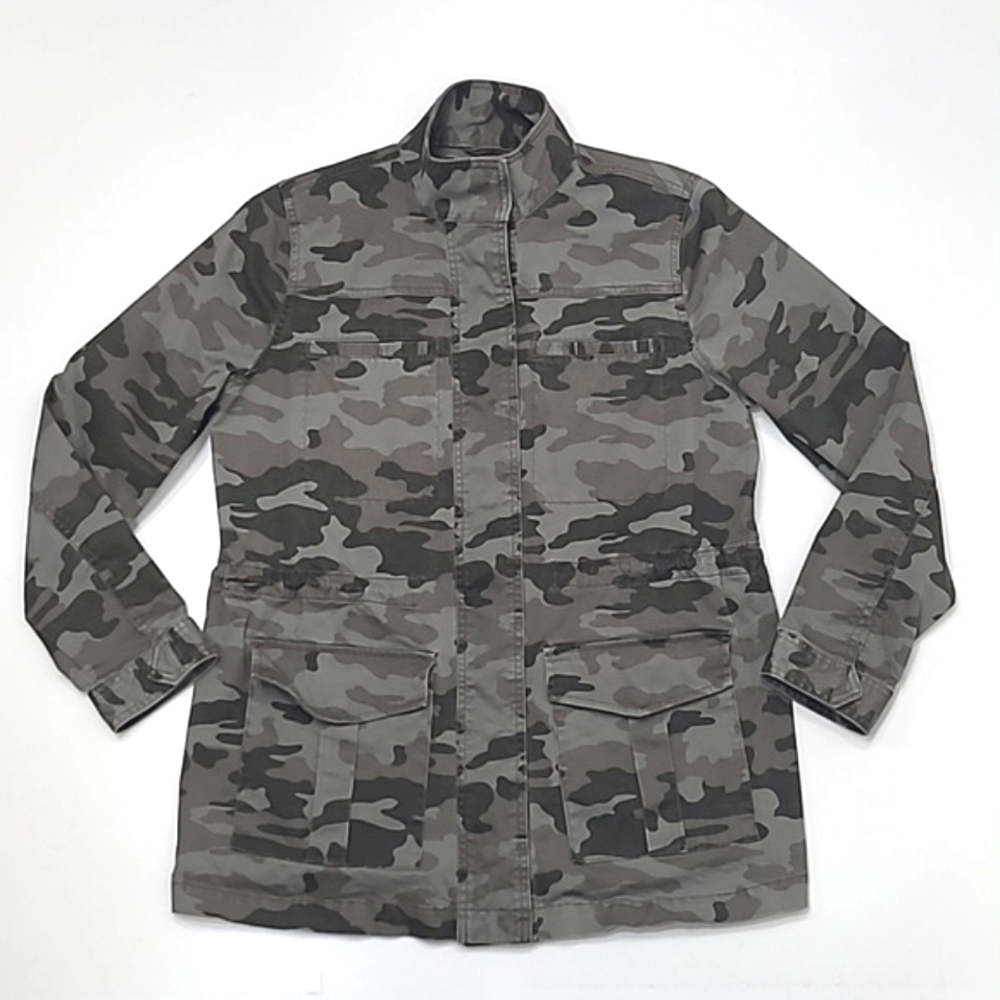 Universal Thread Camouflage Jacket Button Up Camo… - image 8